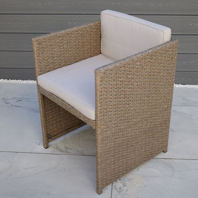 Marsala 5-piece Rattan Garden Set