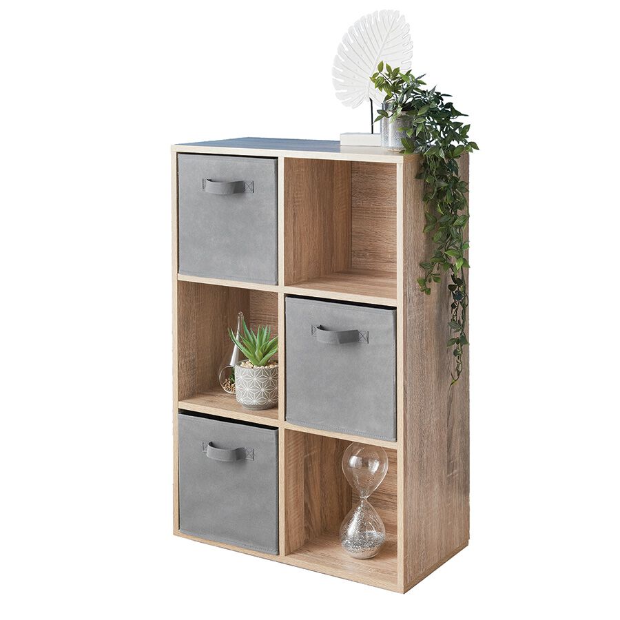 Lokken shelving unit & storage tubs discount
