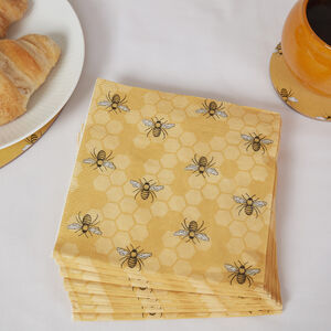 Honey Bees Napkins 20 Pack