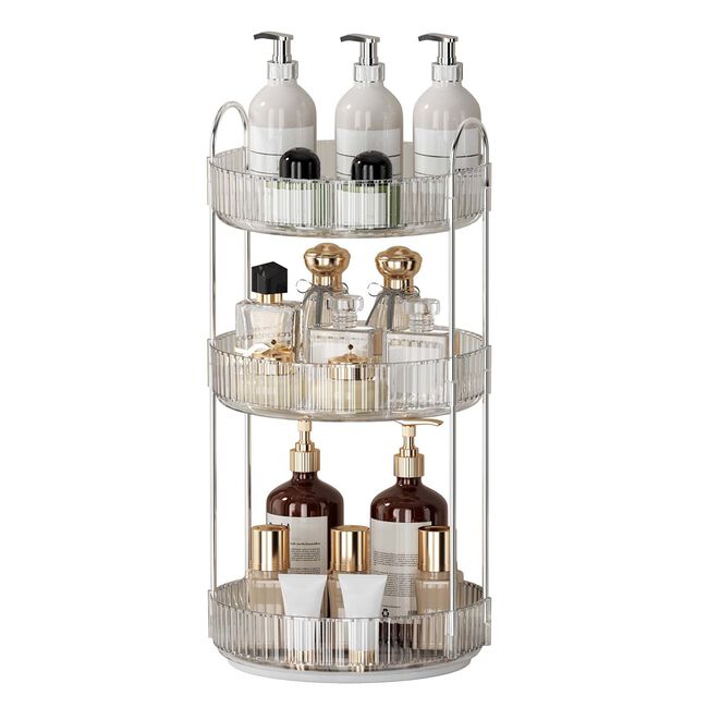 Causeway Bay Three Layer Rotating Storage Rack