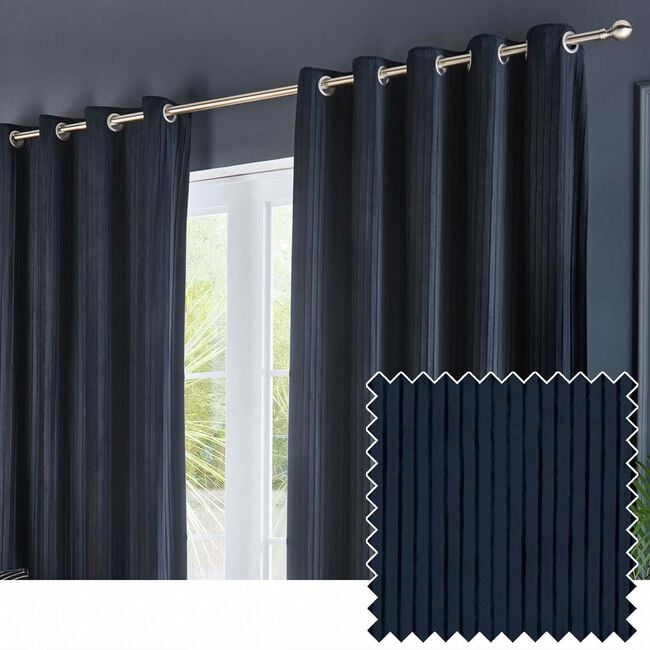 PAOLETTI CORINTHIAN MIDNIGHT 90x90 Curtain