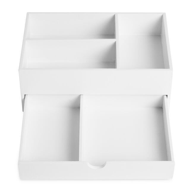 Office Desk Storage with Drawer White