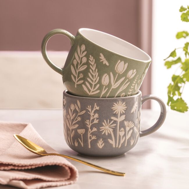Mason Cash In the Meadow Blue Daisy Mug 400ml