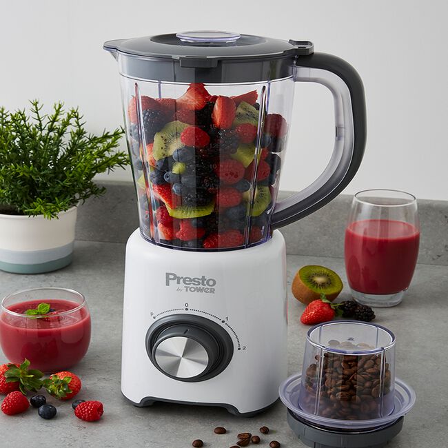 Tower Presto 500W 1.5L Jug Blender And Grinder