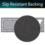 JVL Avanti Grey Runner 50cm x 150cm