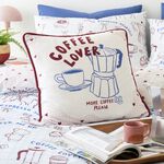 Fusion Coffee Club Cushion 43cm x 43cm