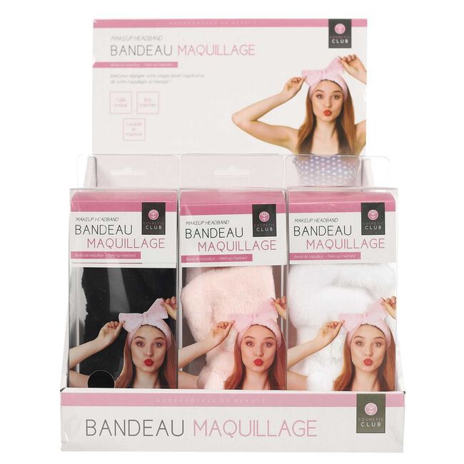 Cosmetic Club Bow Head Band
