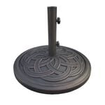 Round Celtic Antique Parasol Base 12.5kg