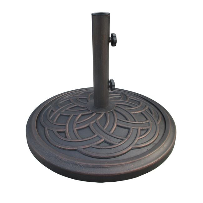Round Celtic Antique Parasol Base 12.5kg