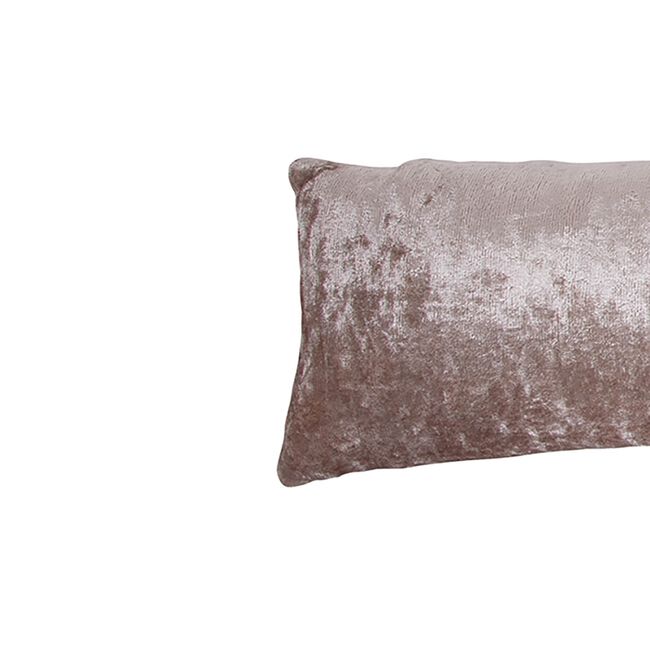 Velvet Crush Draught Excluder 22 x 90cm - Honey