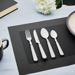 CoCo & Gray Plastic Handle Cutlery Set - 16 Piece