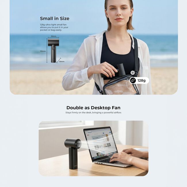 Havit High-Speed Handheld Fan