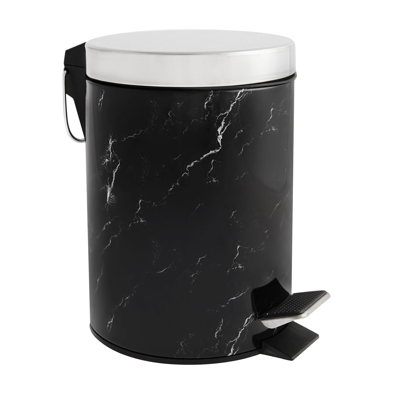 Marble Effect 3L Bathroom Bin Home Store + More