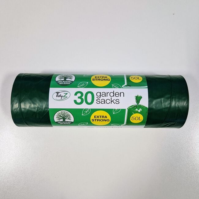 30 Pack 50L Garden Bags