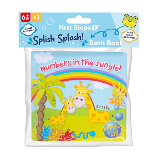 First Steps Bath Book (Assorted Design)