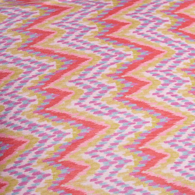 IKAT CHENILLE PINK 45x45 Cushion