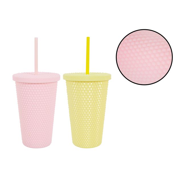 Bello Tumbler + Straw 500ml