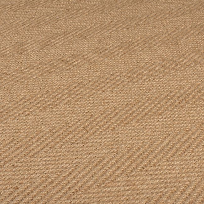 HERRINGBONE KIRA JUTE BLACK 60x600cm Stair Runner