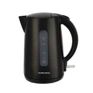 HAMILTON BEACH ESSENTIALS 1.7L BLACK Rapid Boil Kettle