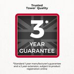 TOWER 1400W DIGITAL Garment Steamer Red