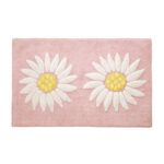 Fresh Daisies Bath Mat 50cm x 80cm