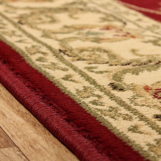 KENDRA RED/CREAM 160x235cm Rug
