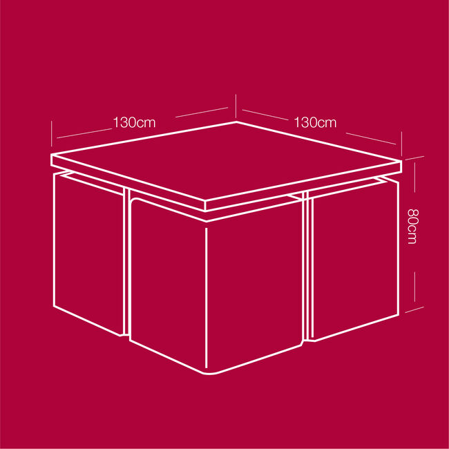 Deluxe 380GSM Sofa Set Cover