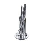 Berlinger Haus Smoked Wood Knife Block Set 8 Piece
