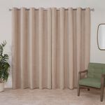CHENILLE WAVE NATURAL 66x54 Curtain