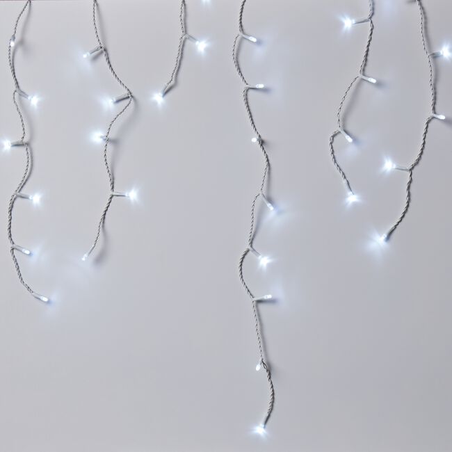360 WHITE Icicle Led Snowing Light