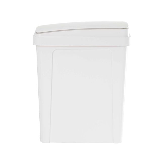 Casa Snow White Slim Swing Bin 25L
