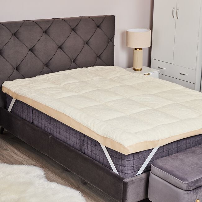 COSY NIGHTS FLEECE SUPER KING Mattress Topper