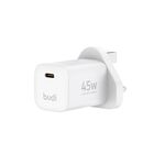 Budi USB-C 45W Mini GaN Mains Charger