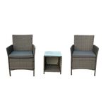 Treviso Rattan Bistro Set 3 Piece