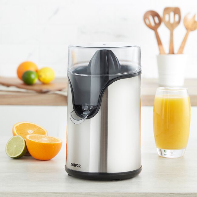 Tower Stainless Steel 100W Citrus Juicer