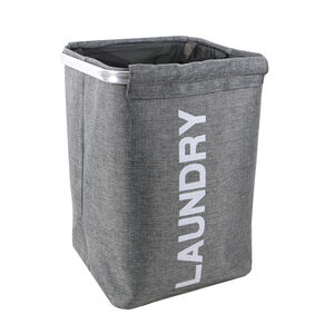 Laundry Storage Home More Netted Grey Laundry Hamper