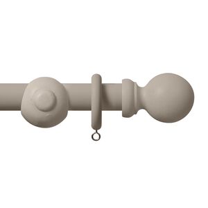 RENNAISSANCE 28MM BALL 120CM Wooden Pole Grey