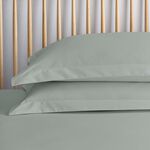OXFORD PILLOWCASE PAIR Luxury Percale Forest Green 5L