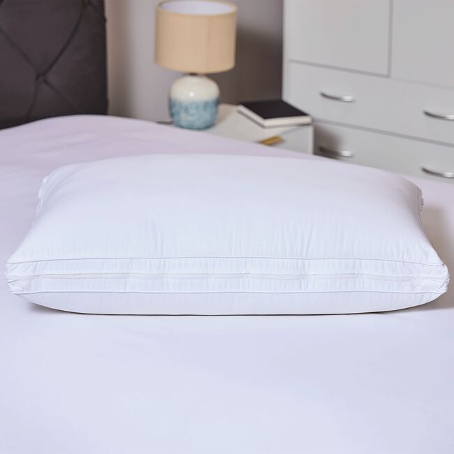 Three Chamber Medium Support Memory Foam Pillow