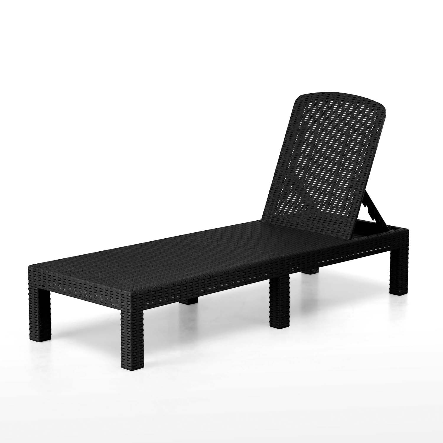 Foldable Sun Lounger With Cushion Home Store + More
