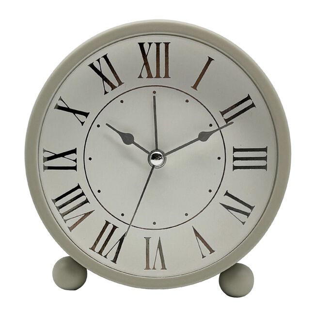 TABLE ALARM CLOCK Cream 11cm