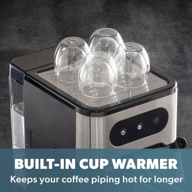 Daewoo Espresso Coffee Maker with Steam Wand