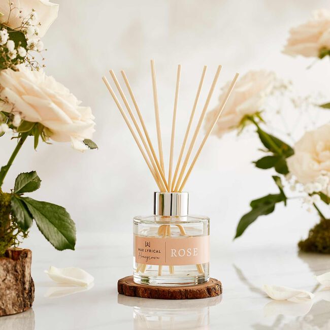 Wax Lyrical Home Grown Reed Diffuser Rose