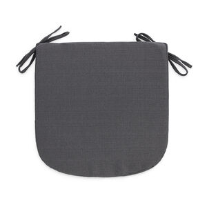 Woven Kitchen Seat Pad - Charcoal