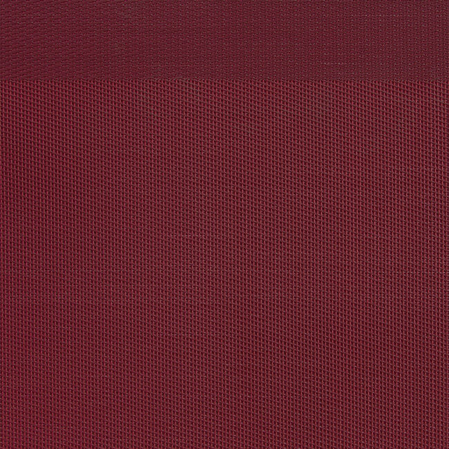 Netted Oxford Placemat - Burgundy