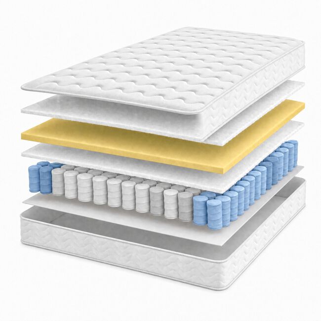 LISMORE DREAMS Single Essential Pocket Sprung Mattress