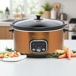 Hamilton Beach 6.5L Digital Copper Slow Cooker 