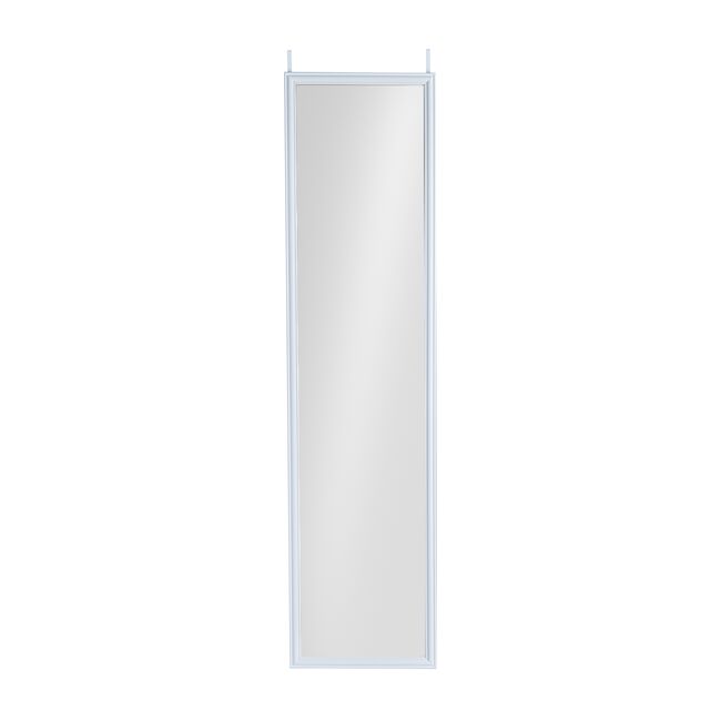 OVER THE DOOR Mirror White 30 x 120cm
