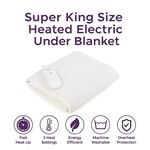 Carmen Super King Heated Underblanket