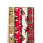 7m Classic Christmas Wrapping Paper